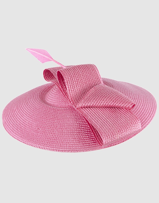 Max Alexander - Saucer Fuchsia Racing Fascinator Hat