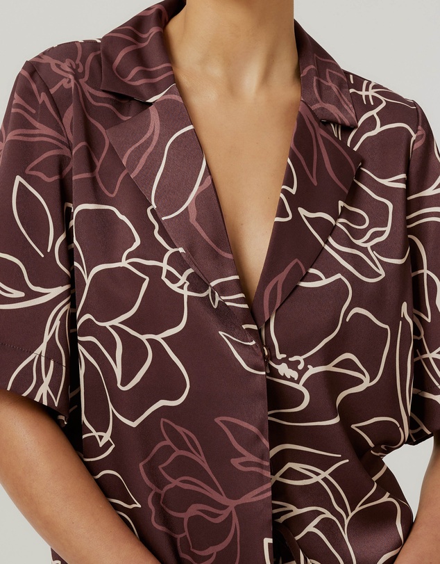 Calli - Sam Satin Shirt