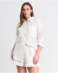 Jag - Linen Oversized Shirt