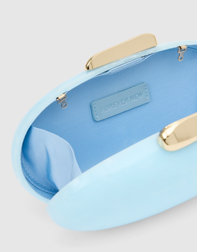 Forever New - Peyton Oval Hardcase Clutch Bag