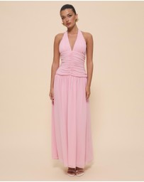 CHANCERY - Talara Halter Maxi Dress