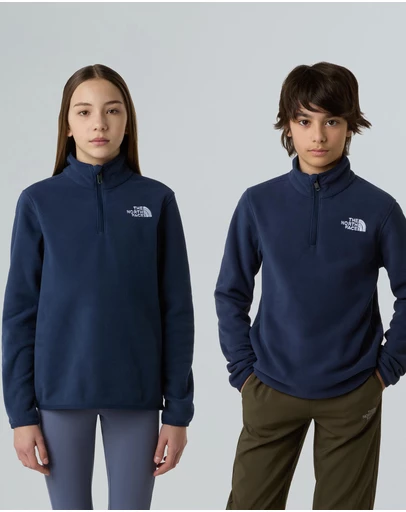 The North Face - Glacier Quarter Zip Pullover - Teens