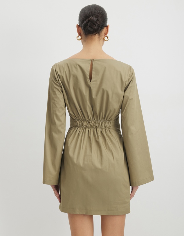 AERE - Lena Organic Cotton Mini Dress