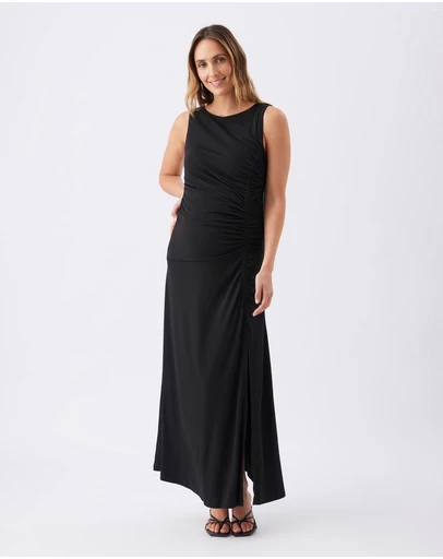 Ripe Maternity - Erika Ruched Dress