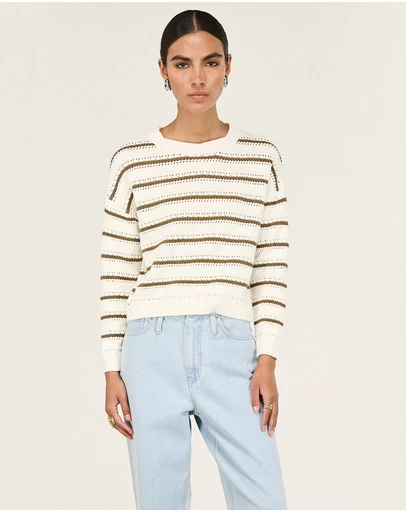 Staple the Label - Vera Stripe Jumper