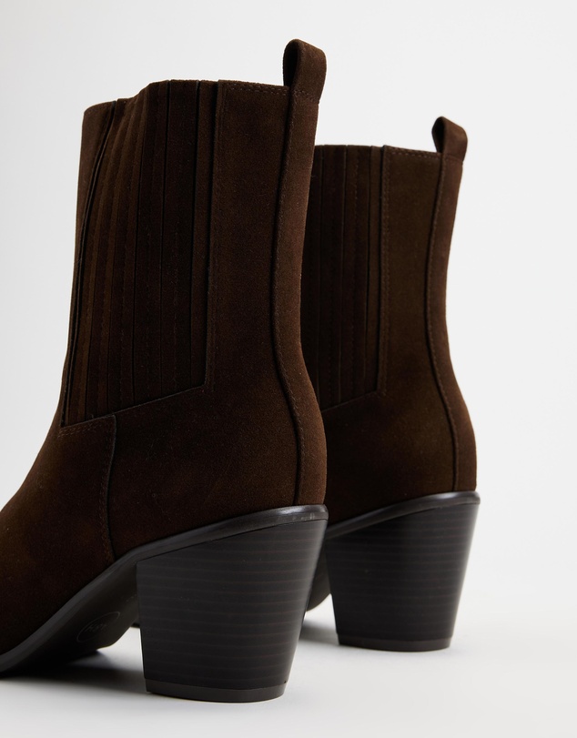 Atmos&Here - Juno Cowboy Ankle Boots