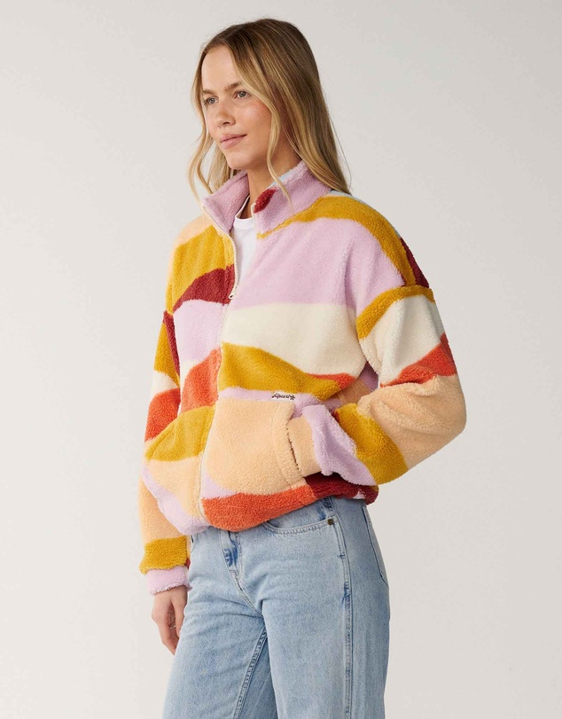 Rip Curl - Retro Swell Standard Zip Through Polar Fleece