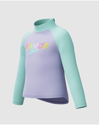 Speedo - Print LS Rashie - Babies-Kids