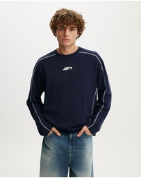 Cotton On - Regular Fit Graphic Ls T-Shirt