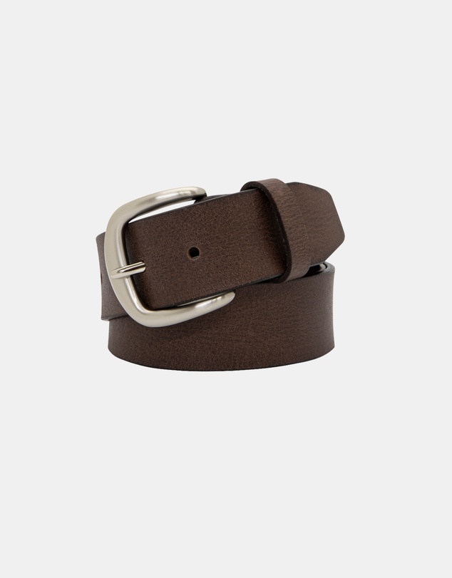 Buckle - Chad. Australian Made Full Grain Vintage Leather Belt. 38mm width.