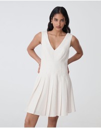 Forcast - Mikala Pleated Mini Dress