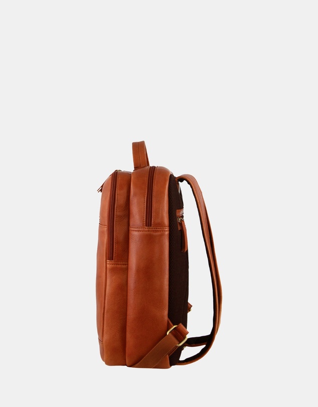 Pierre Cardin - Pierre Cardin Leather Business/Laptop Backpack