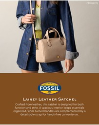 Fossil - Lainey White Satchel Bag