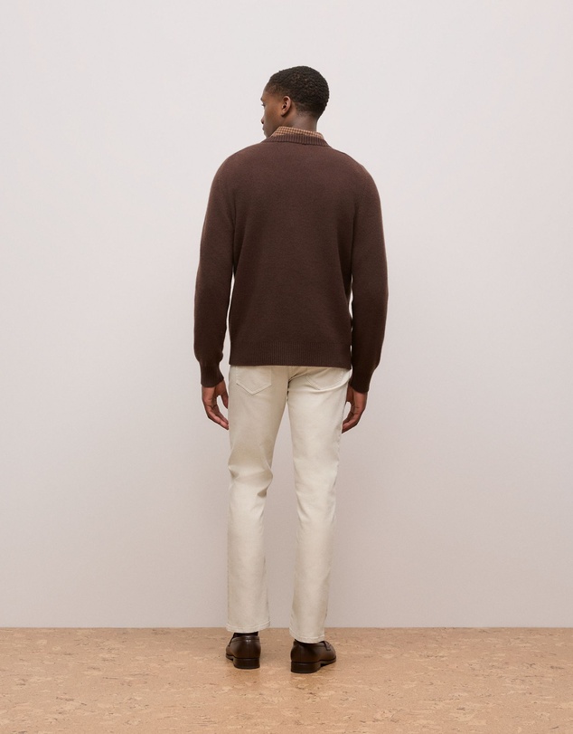 Trenery - Cashmere Crew Pullover in Espresso