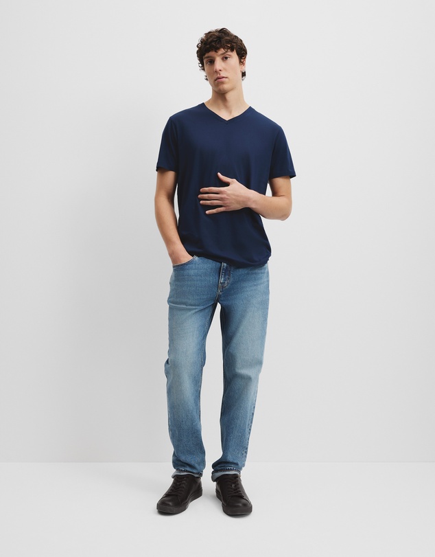 Country Road - Pima Cotton V-neck T-shirt