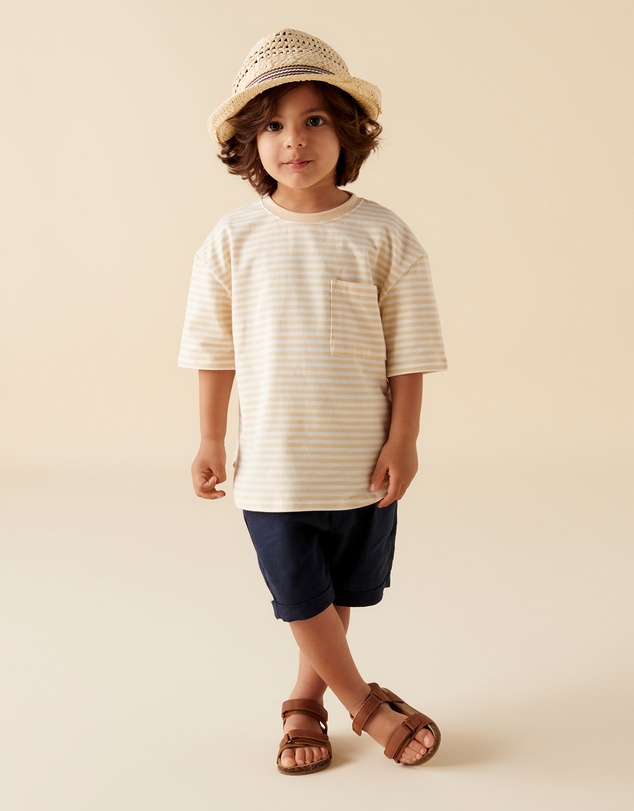 Designer Kidz - Finley Linen Shorts