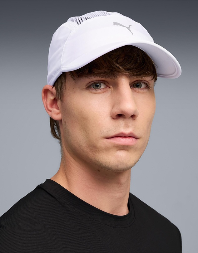 Puma - Five Panel Visor Mesh Cap