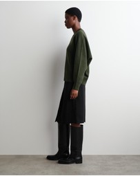 COS - Rounded Double-Faced Wool Jumper