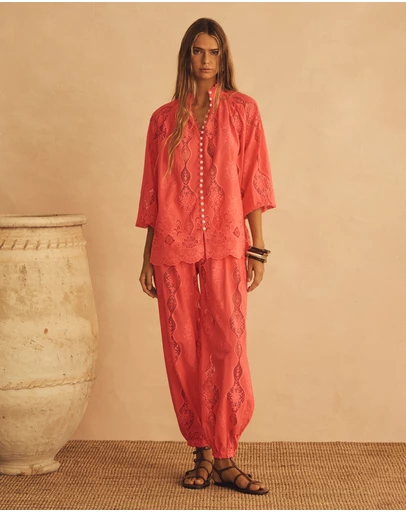 AUR OCEA - Pleated Harem Pants