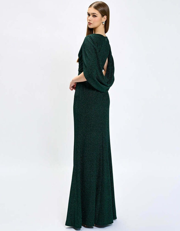 Bariano - Blanca Cape Fishtail Maxi
