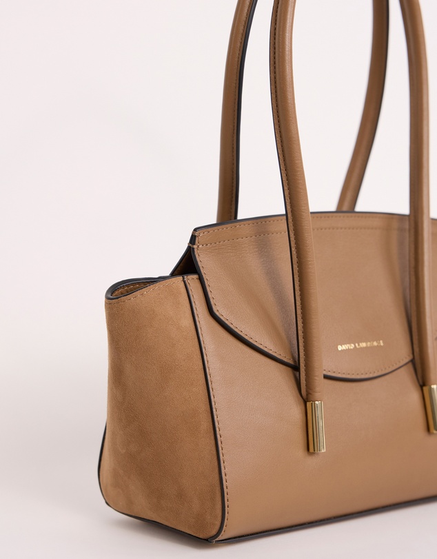 David Lawrence - Velda Suede Shoulder Bag