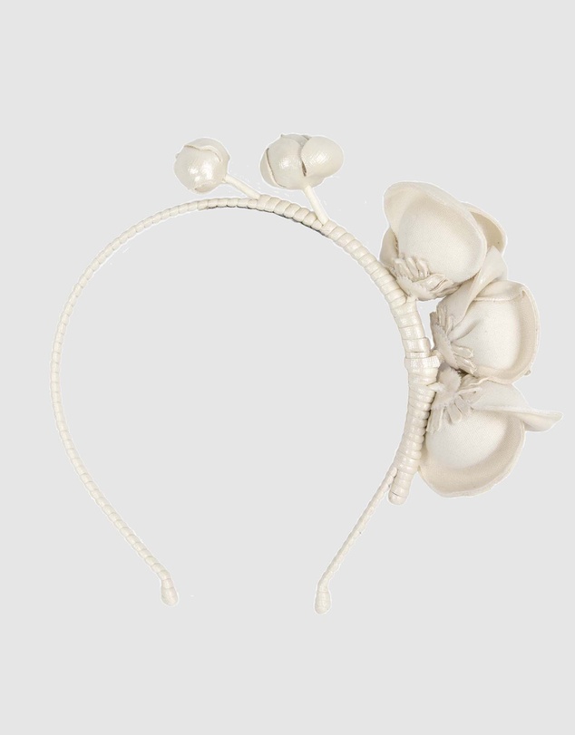 Max Alexander - Leather Flowers Headband