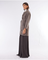 Amelius - Elvie Linen Trench Jacket