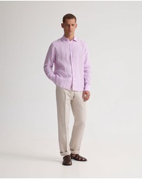 Oxford - Cooper Organic Linen Shirt Long Sleeve