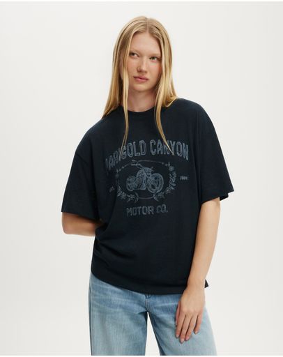 Marigold Canyon Motor Co & Ink Navy
