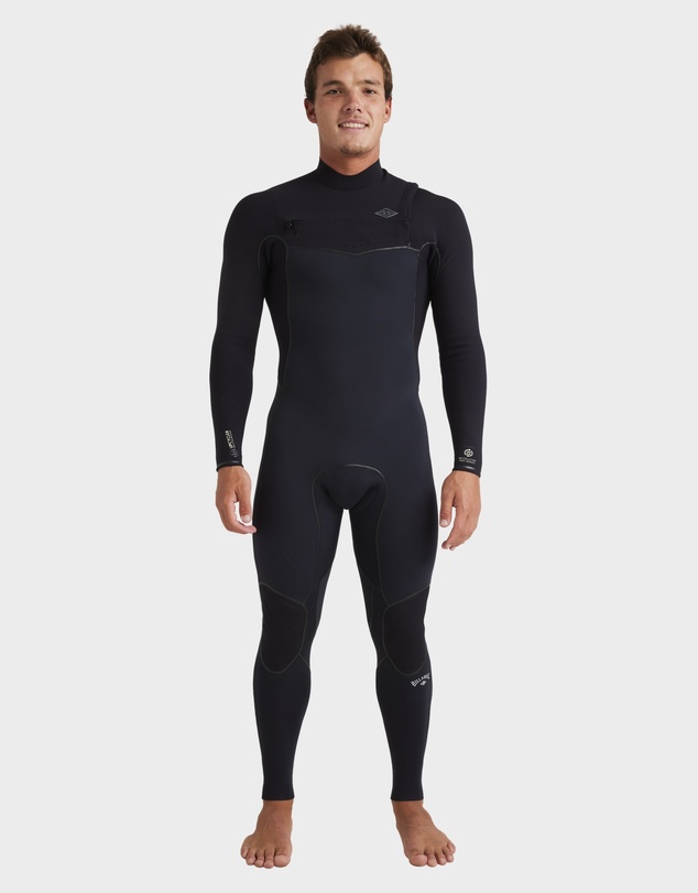 Billabong - Mens 3/2mm Revolution Chest Zip Steamer Wetsuit