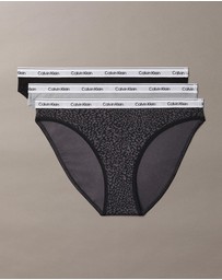 Calvin Klein - 3-Pack Icon Logo Bikini Briefs