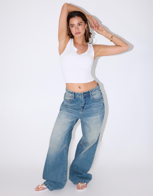 General Pants Co. Basics - Slinky Scoop Tank