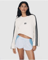 Cotton On Body Active - Long Sleeve Graphic Crew Tee