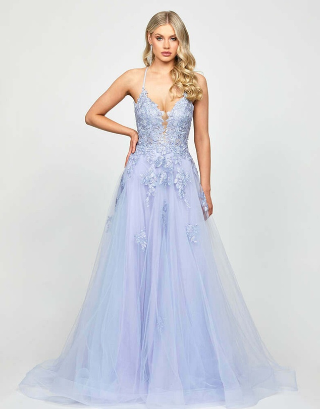 Bariano - Rosalee Embellished Ball Gown
