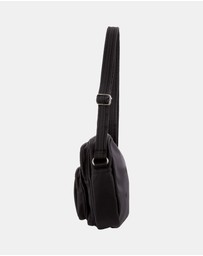 Pierre Cardin - Pierre Cardin Nylon Anti-Theft Cross Body Bag