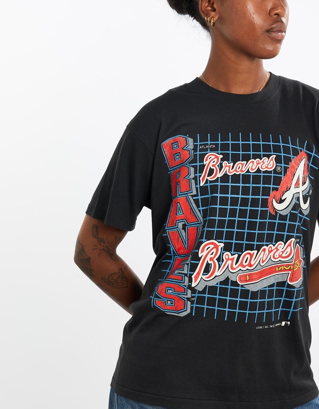 Vintage by The Real Deal - Pre Loved - Vintage 1990 MLB Atlanta Braves Tee
