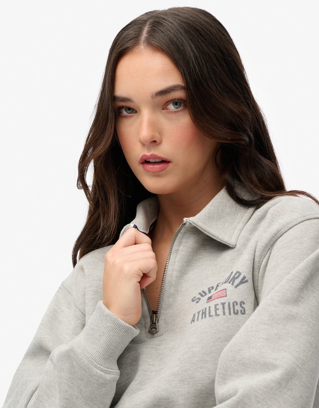 Superdry - Athletic Collared Half Zip