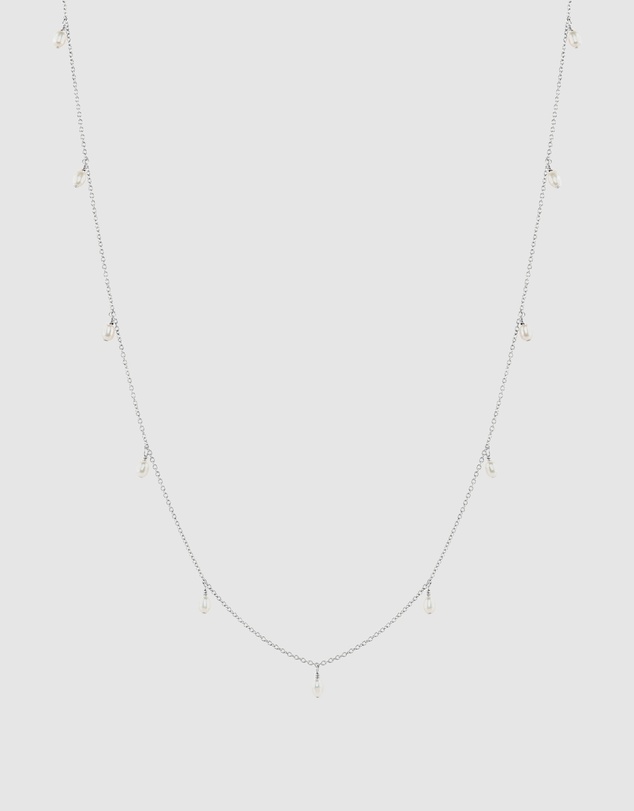 Alana Maria - Prim Freshwater Pearl Necklace - Sterling Silver