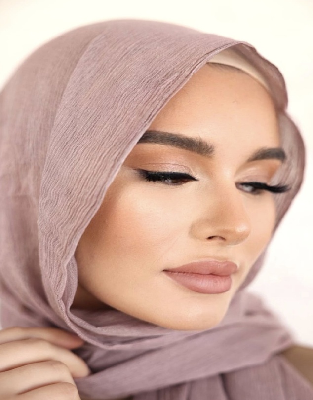 Mod Squad - Luxe Rayon Hijab Frayed Edge - LAVENDER 20