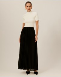 Tussah - Penelope Pleated Maxi Skirt