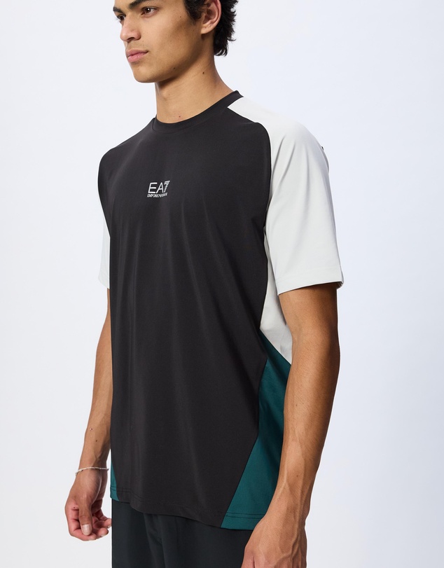 Emporio Armani EA7 - Ventus7 SS Colourblock Tee Pl ST