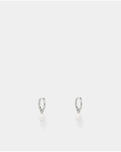 MIMCO - Purete Charm Hoop Earrings