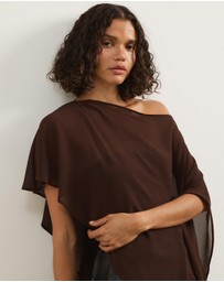 Atmos&Here - Molly Georgette Poncho