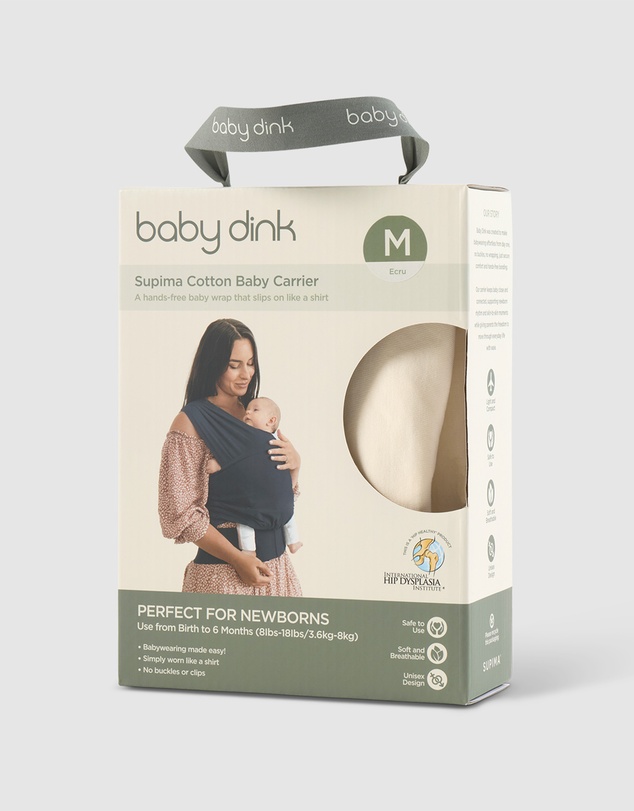 BabyDink - Baby Dink Baby Carrier in Ecru