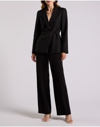 David Lawrence - Althea Linen Blend Blazer