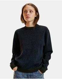 Cynthia Rowley - Metallic Knit Crewneck