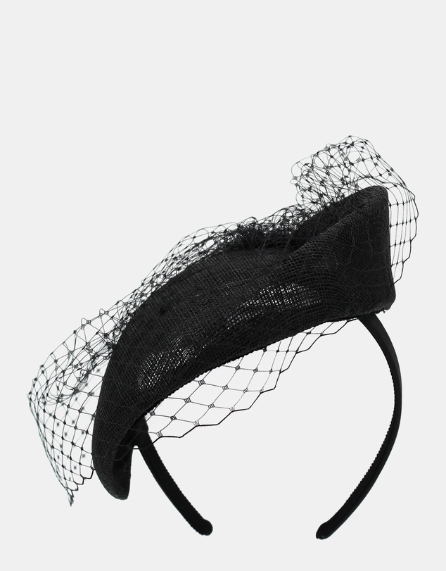 Morgan & Taylor - Willow Fascinator in Black