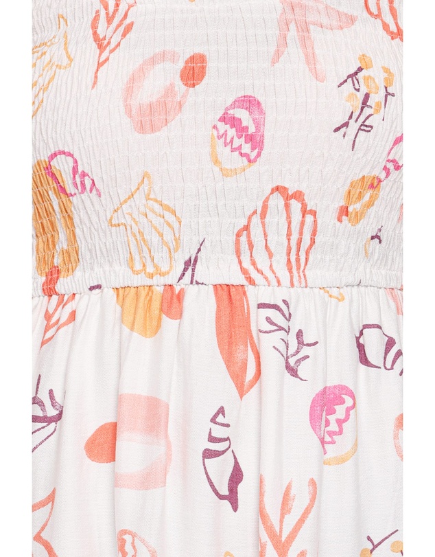 Petal & Pup - Bairbre Maxi Dress - Pink Beach Print