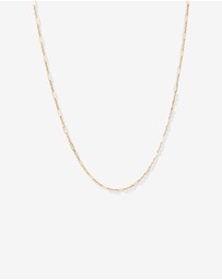 Michael Hill - 1.6mm Wide Paperclip 3 and 1 Chain in 10kt Yellow Gold