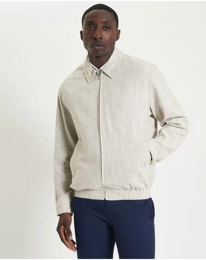 Ben Sherman - Linen Blouson Jacket